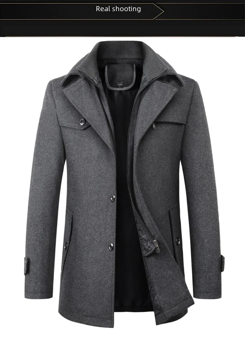 LUXOR PREMIUM WOOL COAT