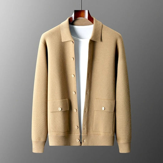 Dressbeats | 2023 Autumn/Winter Cashmere Cardigan for Men - DRESSBEATS