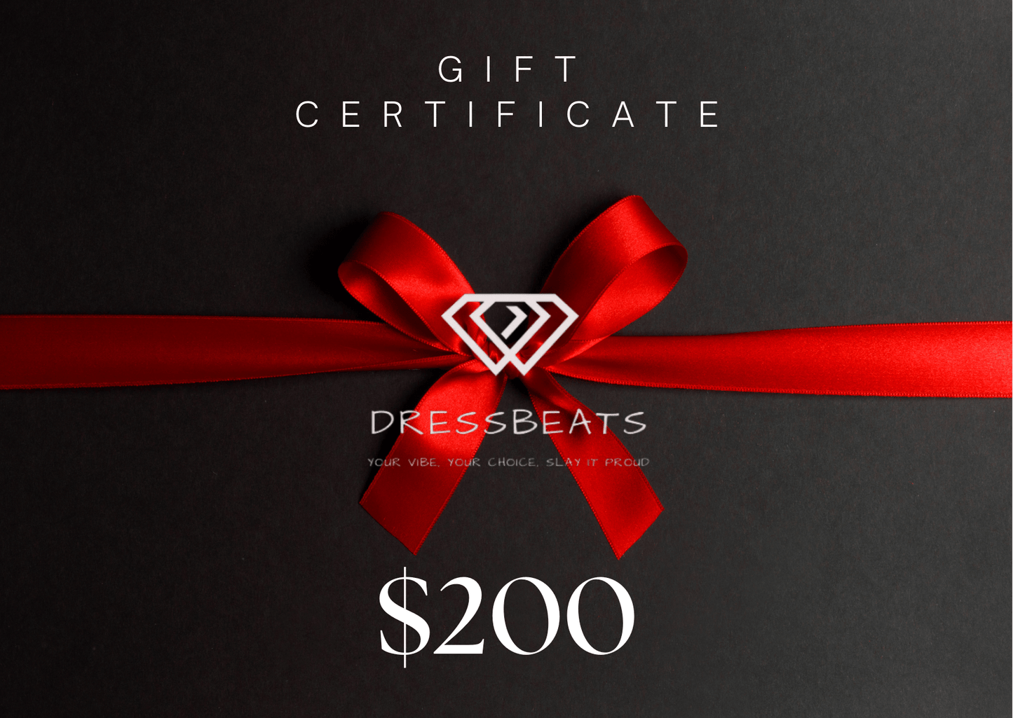 DRESSBEATS Digital Gift Card – Style, Your Way! - DRESSBEATS